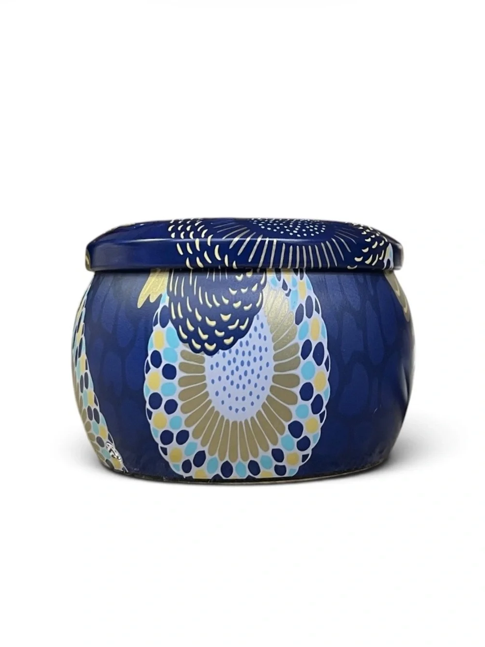 NEW Voluspa MEDITERRANEAN LEMON Mini Tin Candle, 4 oz